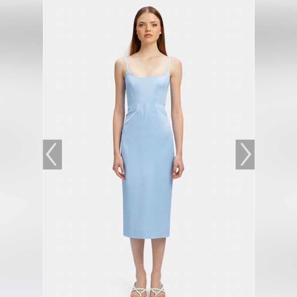 NWT Bardot Marlo Midi Dress in Cornflower
